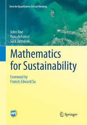 Cover of Mathematics for Sustainability