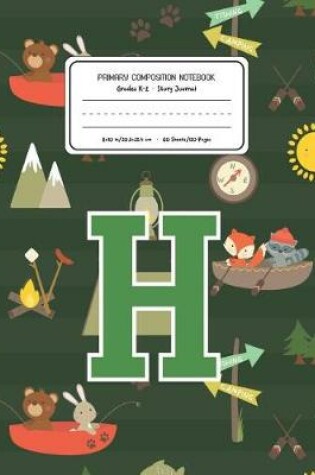 Cover of Primary Composition Notebook Grades K-2 Story Journal H