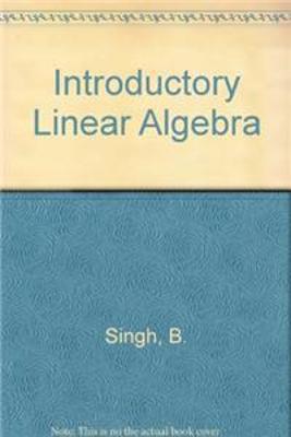 Book cover for Introductory Linear Algebra