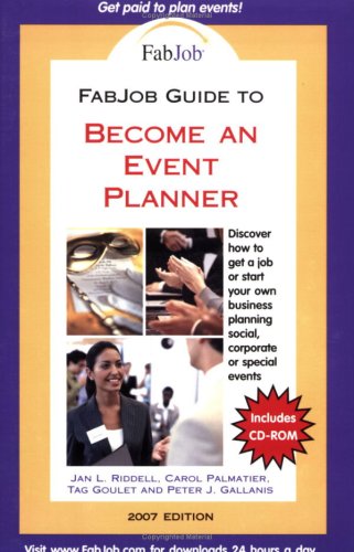 Book cover for Fabjob Guide to Become an Event Planner