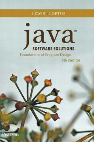 Cover of Java Software Solutions Plus Mylab Programming with Pearson Etext -- Access Card Package