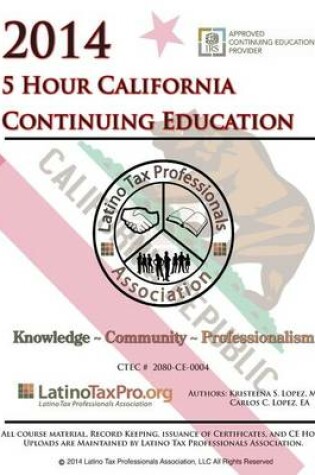 Cover of 2014 5 Hour California Continuing Education