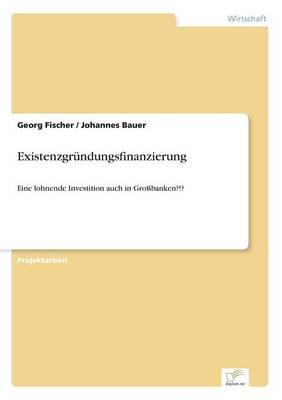 Book cover for Existenzgründungsfinanzierung