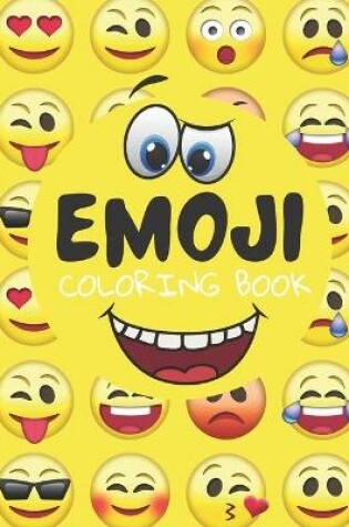 Cover of Emoji Coloring Book