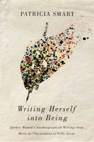 Cover of Writing Herself into Being