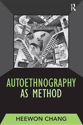 Book cover for Autoethnography as Method