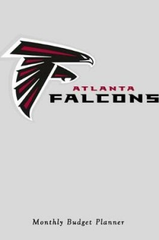 Cover of Atlanta Falcons Monthly Budget Planner