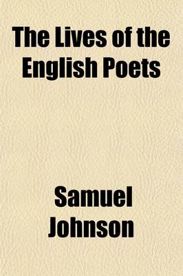 Book cover for The Lives of the English Poets (Volume 1)