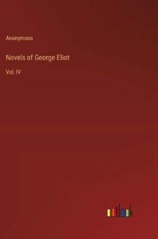 Cover of Novels of George Eliot