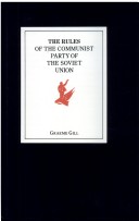 Book cover for Rules of the Communist Party