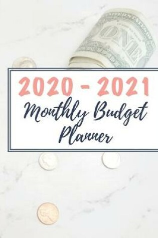 Cover of 2020-2021 Monthly Budget Planner