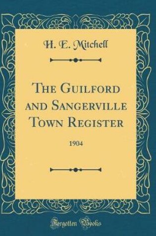 Cover of The Guilford and Sangerville Town Register