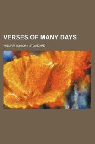 Cover of Verses of Many Days