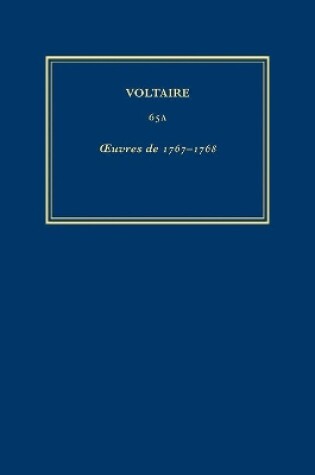 Cover of Complete Works of Voltaire 65A