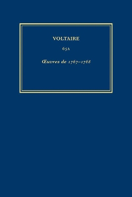 Cover of Complete Works of Voltaire 65A