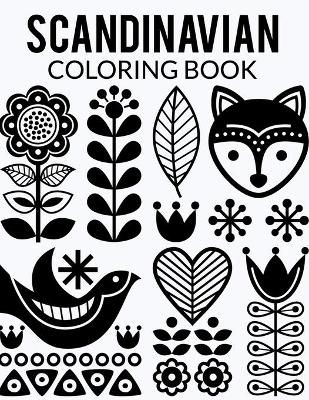 Book cover for Scandinavian Coloring Book