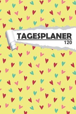 Cover of Tagesplaner Herz Muster