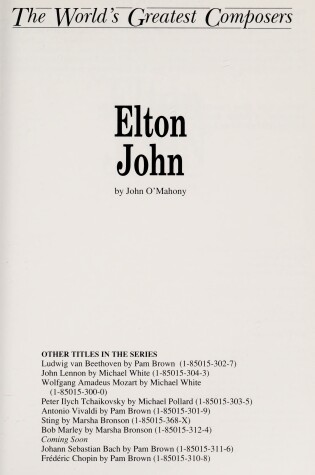 Cover of Elton John