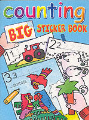 Book cover for Counting Big Sticker Book