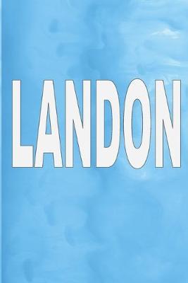 Book cover for Landon