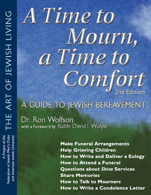 Book cover for A Time to Mourn, a Time to Comfort