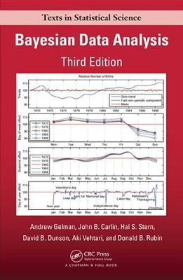 Book cover for Bayesian Data Analysis, Third Edition