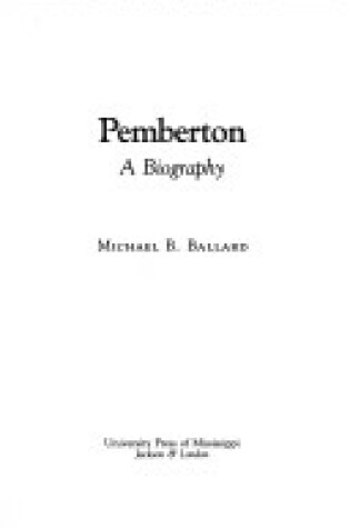 Cover of Pemberton