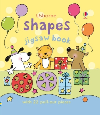 Book cover for Shapes Jigsaw Book