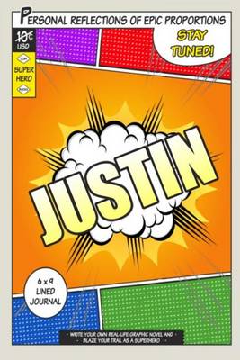 Book cover for Superhero Justin