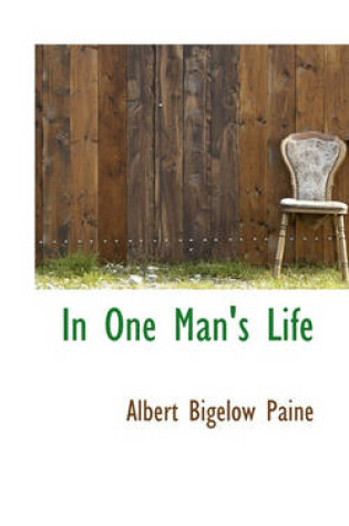 Cover of In One Man's Life