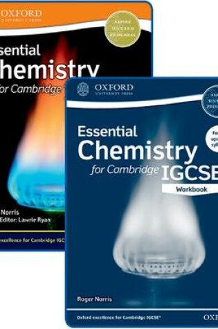 Cover of Essential Chemistry for Cambridge IGCSE (R) Student Book and Workbook Pack