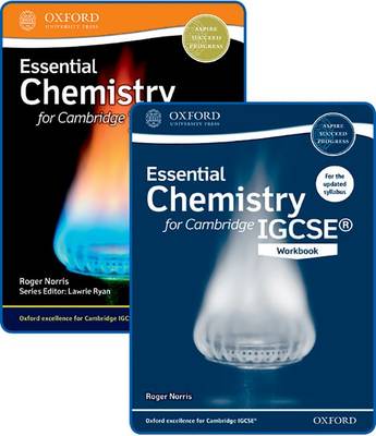 Book cover for Essential Chemistry for Cambridge IGCSE (R) Student Book and Workbook Pack