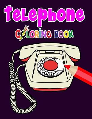 Book cover for Telephone coloring book