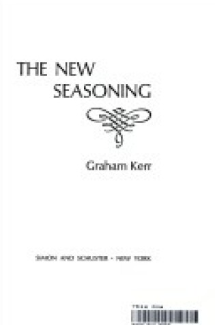 Cover of The New Seasoning