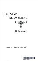Book cover for The New Seasoning