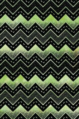 Cover of Journal Notebook Dot Dash Zigzag Pattern 4