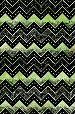 Cover of Journal Notebook Dot Dash Zigzag Pattern 4