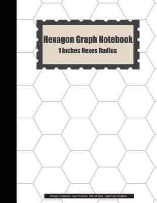 Book cover for Hexagon Graph Notebook