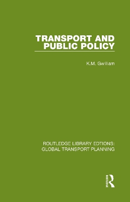 Cover of Transport and Public Policy