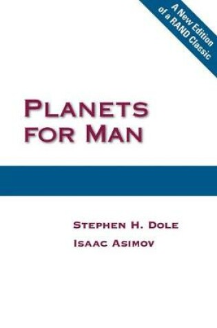 Cover of Planets for Man