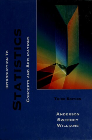 Cover of Introduction to Statistics