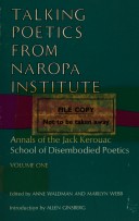 Book cover for Talking Poetics Naropa