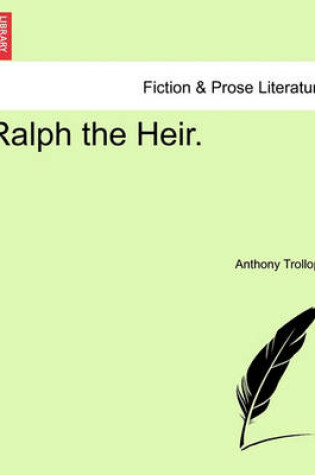 Cover of Ralph the Heir, Vol. II.