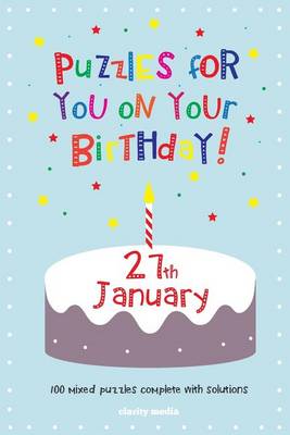 Book cover for Puzzles for you on your Birthday - 27th January