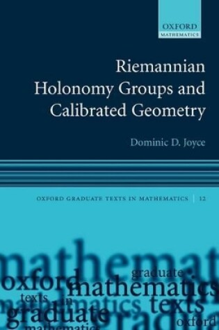 Cover of Riemannian Holonomy Groups and Calibrated Geometry