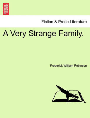 Book cover for A Very Strange Family.