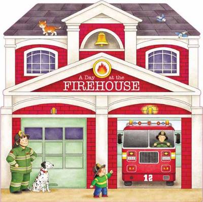 Book cover for A Day at the Firehouse