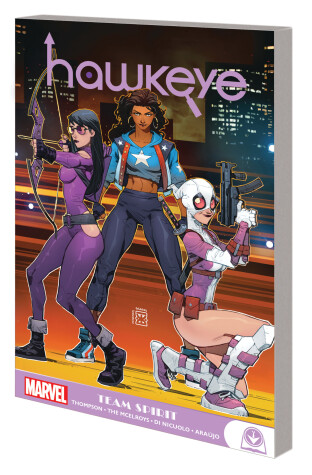 Book cover for Hawkeye: Kate Bishop - Team Spirit