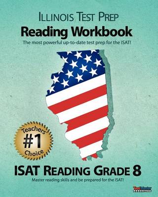 Book cover for Illinois Test Prep Reading Workbook Isat Reading Grade 8