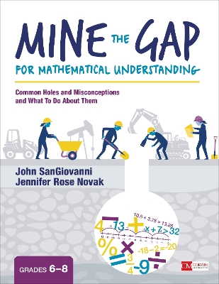 Book cover for Mine the Gap for Mathematical Understanding, Grades 6-8